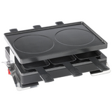 Pizza and Raclette grill for 6 with non-stick top