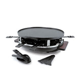 Swissmar - 8 Person Matterhorn Oval Raclette Grill reversible non-stick top