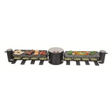 Swissmar - 8 Person Swivel Raclette w/Stone and aluminum top, open