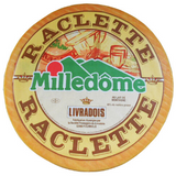 French Raclette Cheese Milledome, full wheel, 14 lbs