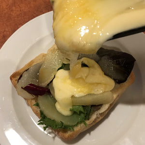 Sweet Raclette Sandwich for Breakfast