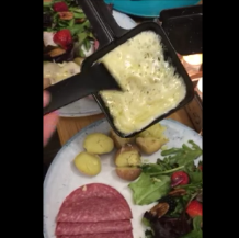College Candlelight Raclette