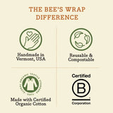 Bee's Wrap Medium Beeswax Wrap 3 Pack - Wheels 'n' Wedges