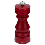 Cole & Mason London Acrylic Red Salt Mill 6"