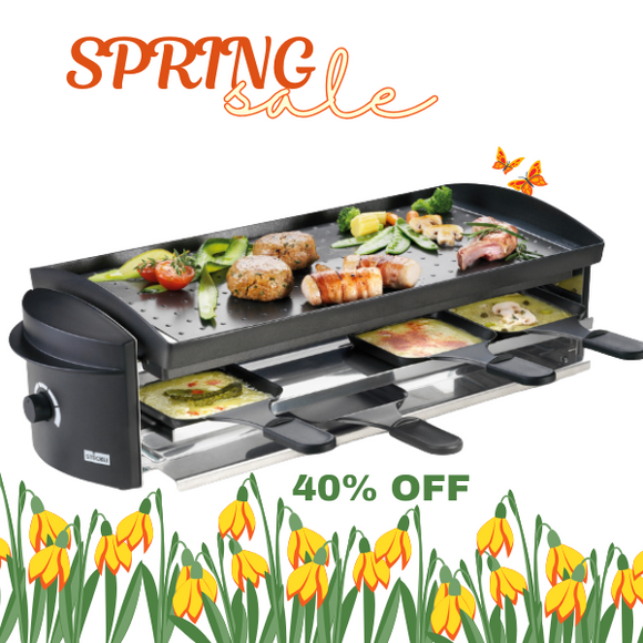 8 Person Raclette grill from Stockli