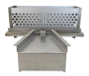 Coal fired Raclette melter