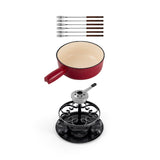 Lugano Fondue set details