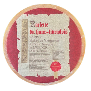 French Raclette cheese Livradois from Livradoux