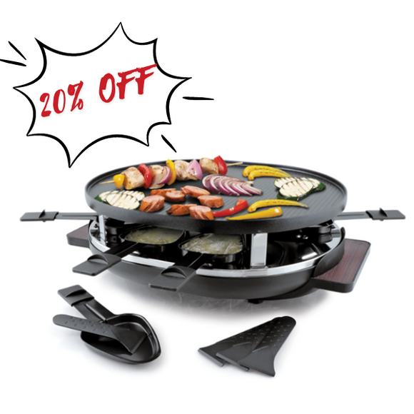 Matterhorn Raclette Grill from Swissmar 20% off