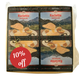 Mifroma Raclette Cheese from Switzerland, full square 14 lbs