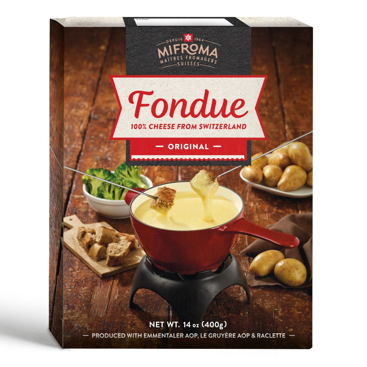 Original Swiss Cheese Fondue Mix – RacletteCorner