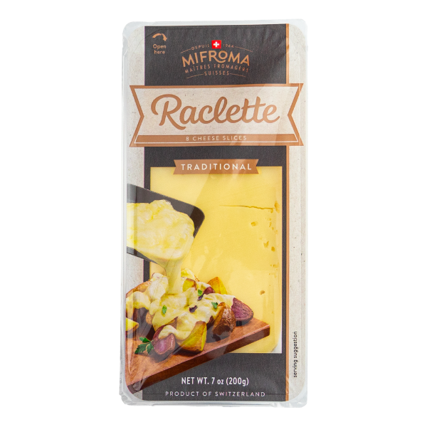 Smoked Raclette Cheese, sliced, 5.3 oz – RacletteCorner