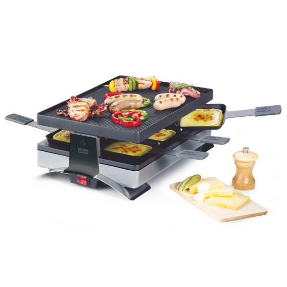 Stockli Pizza and Raclette Grill for 6 persons