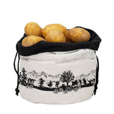 Potato bag with Potatoes 