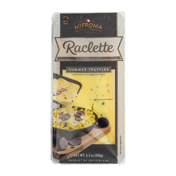 Sliced Raclette with Truffle