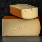 Swiss raclette cheese from Seiler, cut