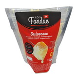 Cheese fondue mix frehsly grated with wine and spices