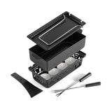 Swissmar Tandem Candle Fondue & Raclette Set