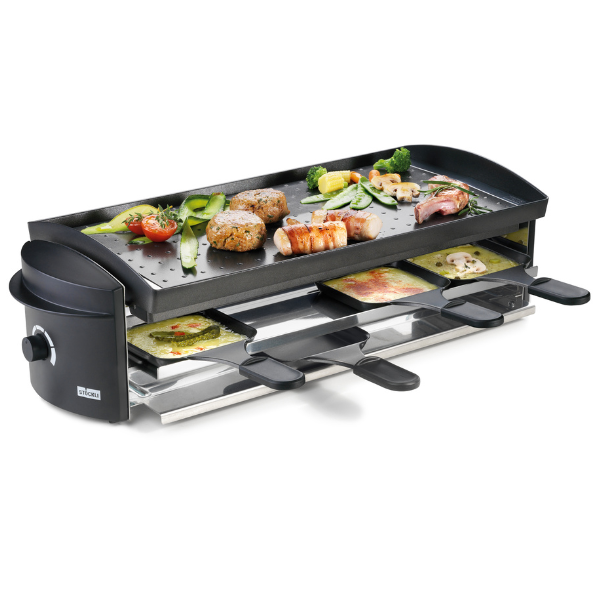 Little Balance - Cheese & Crêpes 6 Meuuuh… - 8748 - Raclette 1200W - spatulestherm. réglable - 6