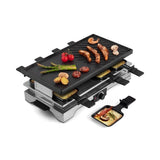 Swissmar Verso 8 Person Indoor Outdoor Raclette Cast Iron Top