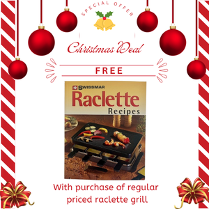 Swissmar Raclette Recipe Book FREE with purchase