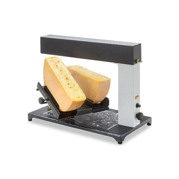 TTM Brio PLUS Raclette Melter for 2 1/2 wheels of cheese, Gas
