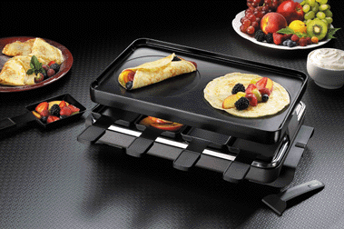 Swissmar - 8 Person Classic Raclette Grill /w reversible non-stick