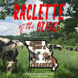 Raclette of the Ozarks, label