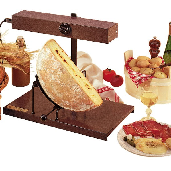 バレンシアガ& récolte Raclette Raclette melter L'Alpage for one half wheel of cheese – RacletteCorner