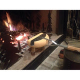 Raclette 'Flame' - wheel holder for the open fire