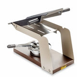 Swiss made raclette melter Racly, tilted cheese plate