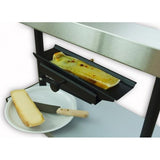 TTM inserts for raclette melter, non-stick