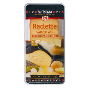 Smoked Raclette Cheese, sliced, 5.3 oz