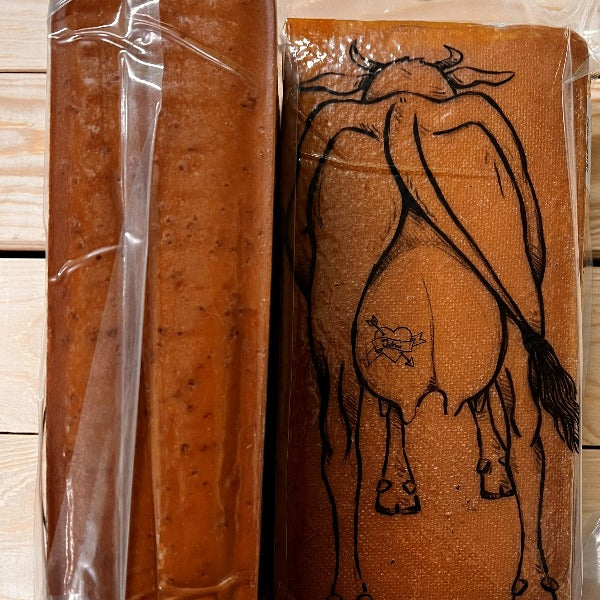 Swiss Raclette Cheese, smoked from Jumi, half square, 7 lbs ...